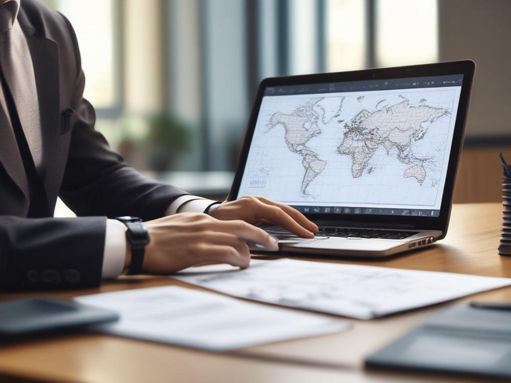 A hyper realistic close up shot of a professional trade